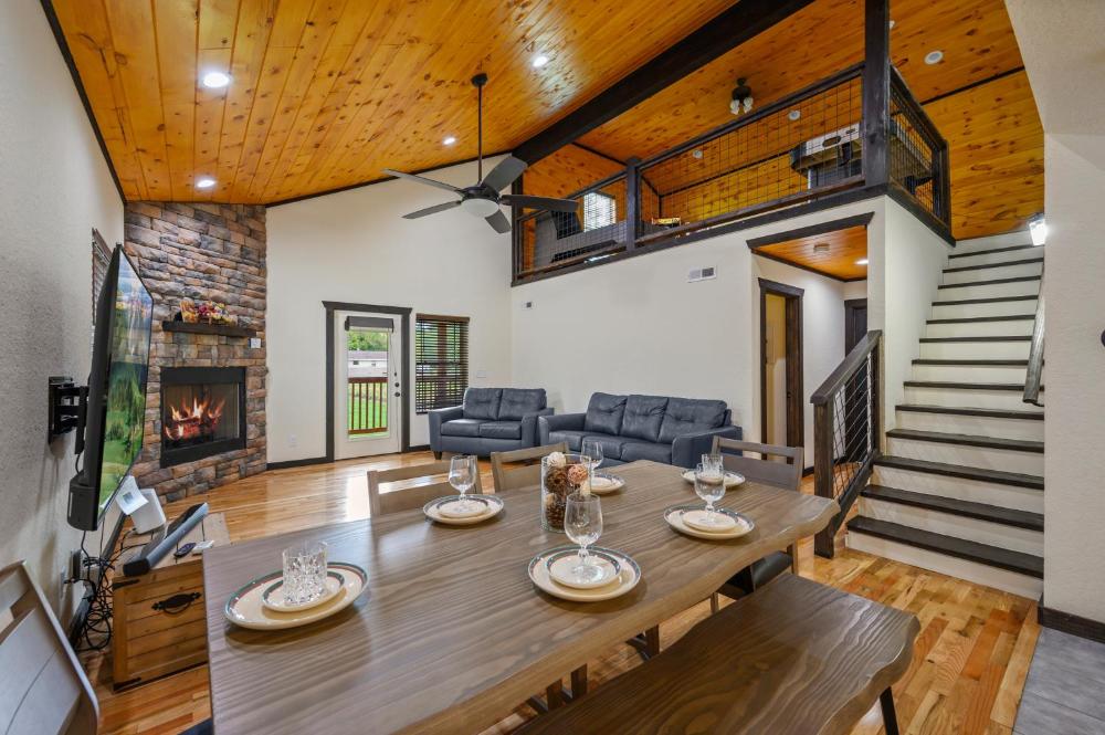 Three-Bedroom Chalet interior